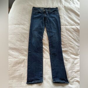 Women’s Adriano goldschmied cigarette leg the stilt jeans size 25R